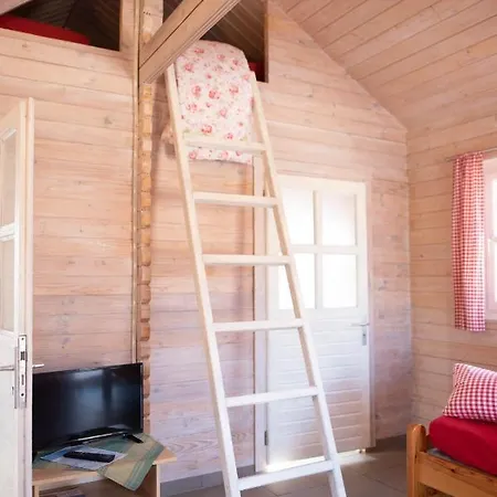 Blockhutte Wohlfuhlwagen Gastezimmer Moerenhof * Xanten