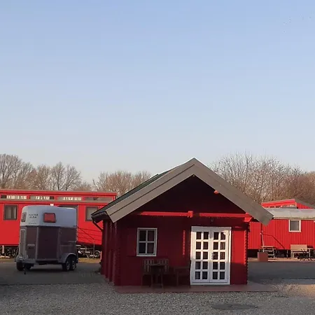 Blockhutte Wohlfuhlwagen Gastezimmer Moerenhof *